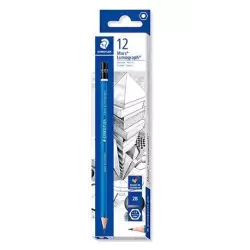 (100-2B) STAEDTLER LÁPIZ DE GRAFITO LUMOGRAPH 100-2B CAJA 12 UD
