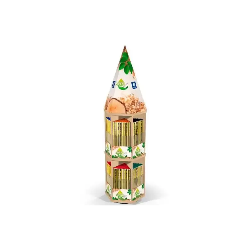 (120 VS4) STAEDTLER LÁPIZ NORIS EXPOSITOR GIRATORIO 48 DOCENAS