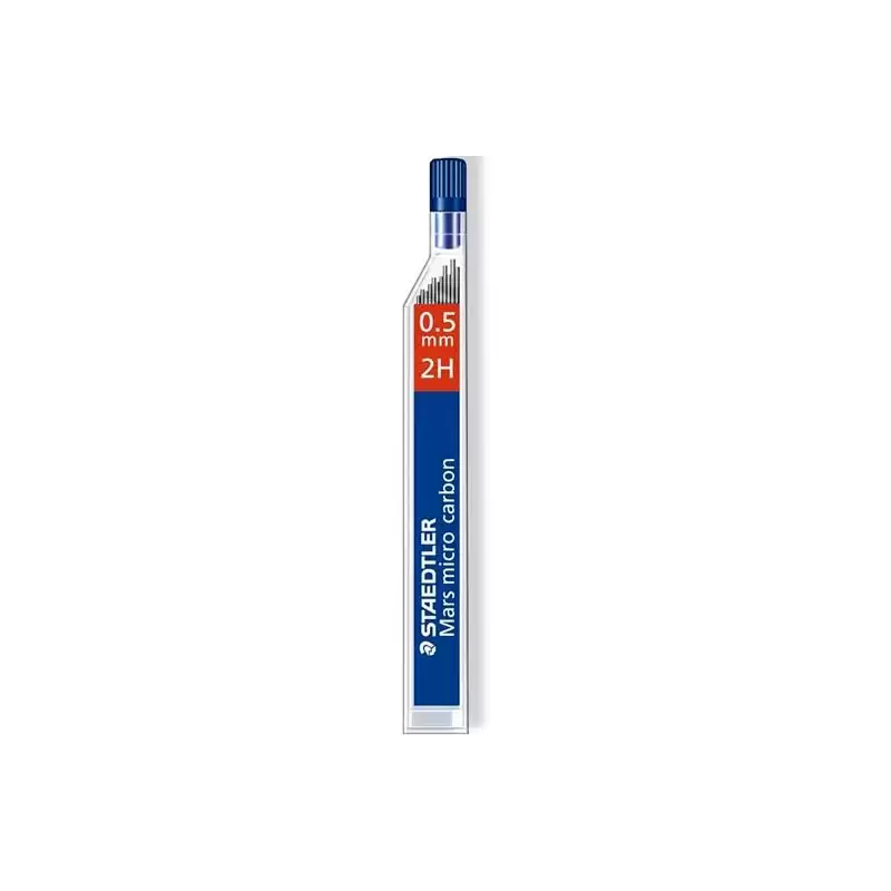 (250 05-2H) STAEDTLER MINAS MARS MICRO CARBON 250 0.5MM 2H ESTUCHE 12U