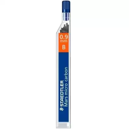(250 09-B) STAEDTLER MINAS MARS MICRO CARBON 0.9MM B ESTUCHE 12 UD