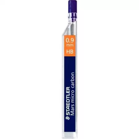 (250 09-HB) STAEDTLER MINAS MARS MICRO CARBON 0.9MM HB ESTUCHE 12 UD