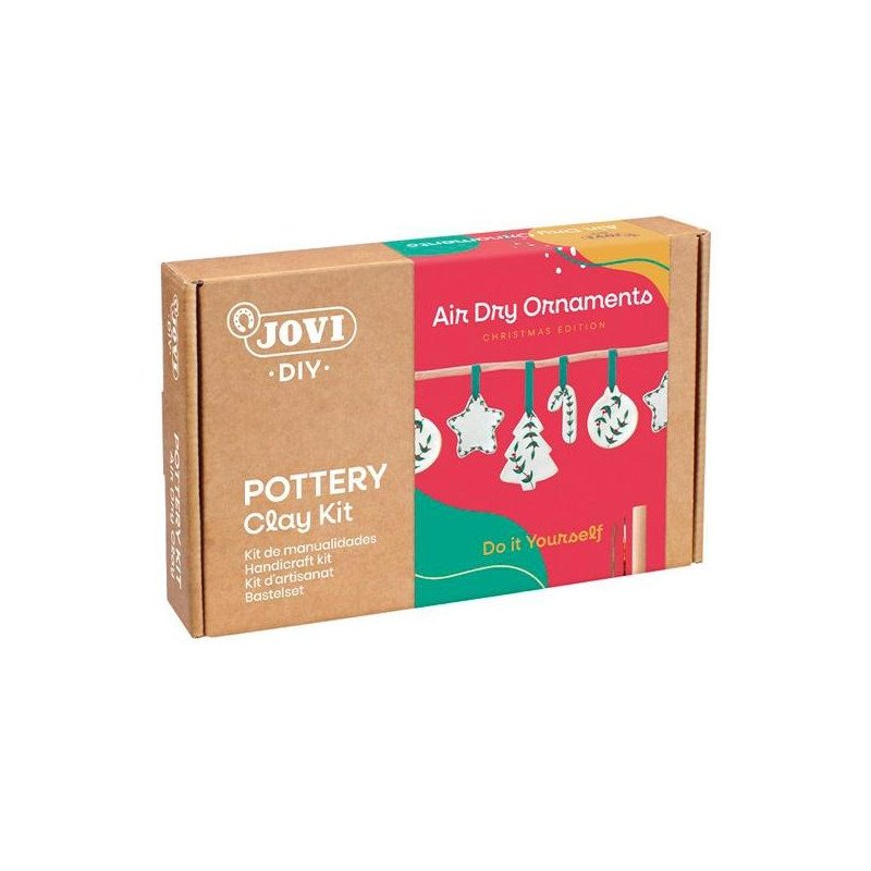 (2709) JOVI KIT DIY AIR DRY MANUALIDADES NAVIDAD