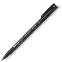 (313-9) STAEDTLER ROTULADOR PERMANENTE LUMOCOLOR 313-9 S NEGRO