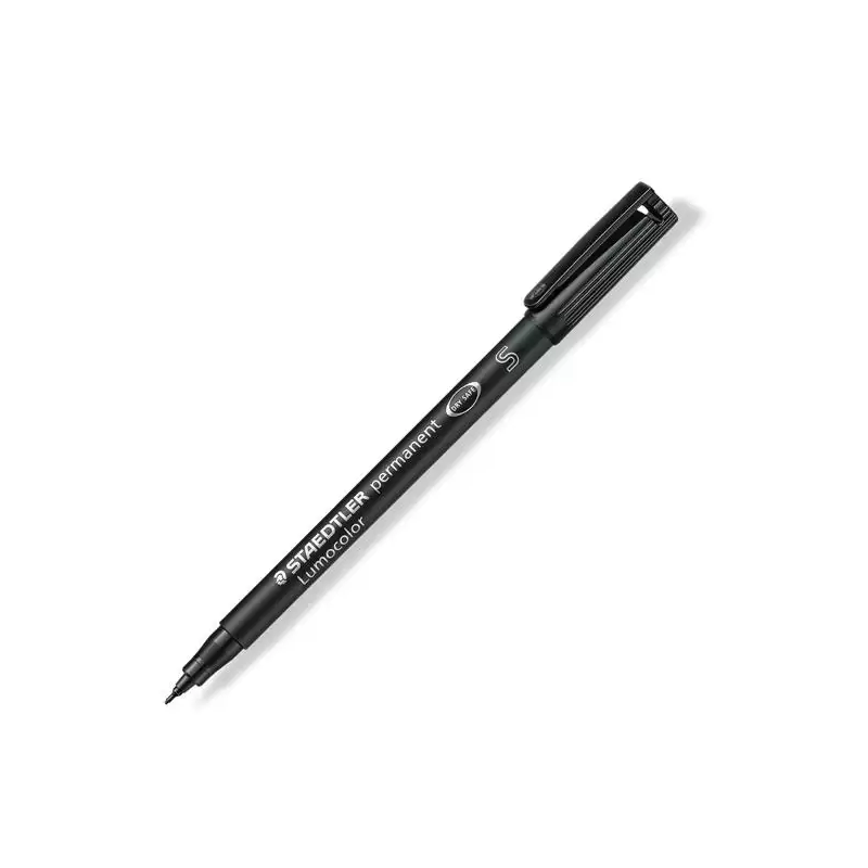 (313-9) STAEDTLER ROTULADOR PERMANENTE LUMOCOLOR 313-9 S NEGRO