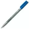 (316-3) STAEDTLER ROTULADOR NO PERMANENTE LUMOCOLOR 316 F AZUL