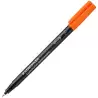 (318-4) STAEDTLER ROTULADOR PERMANENTE LUMOCOLOR 318 F NARANJA
