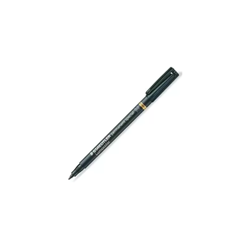 (319 M-9) STAEDTLER ROTULADOR ESPECIAL PERMANENTE LUMOCOLOR M NEGRO
