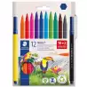 (326 C12P) STAEDTLER ROTULADORES NORIS 326 C/SURTIDOS ESTUCHE 10+2 UD DE REGALO