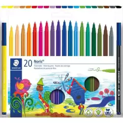 (326 C20) STAEDTLER ROTULADORES NORIS 326 C/SURTIDOS ESTUCHE 20 UD