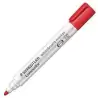 (351-2) STAEDTLER ROTULADOR PIZARRA-BLANCA LUMOCOLOR 351-2 PUNTA REDONDA ROJO