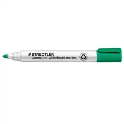 (351-5) STAEDTLER ROTULADOR PIZARRA-BLANCA LUMOCOLOR 351-5 PUNTA REDONDA VERDE