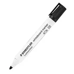 (351-9) STAEDTLER ROTULADOR PIZARRA-BLANCA LUMOCOLOR 351-9 PUNTA REDONDA NEGRO