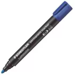 (352-3) STAEDTLER MARCADOR PERMANENTE LUMOCOLOR 352-3 AZUL