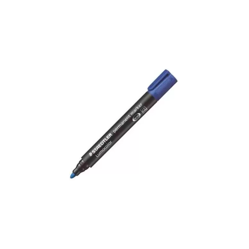 (352-3) STAEDTLER MARCADOR PERMANENTE LUMOCOLOR 352-3 AZUL