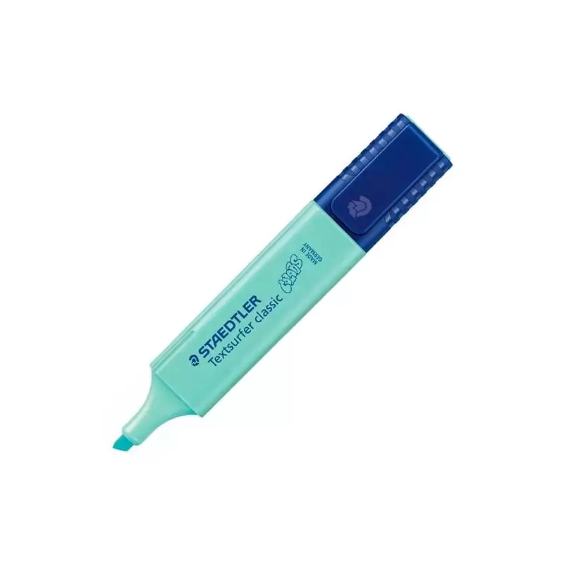 (364 C-505) STAEDTLER MARCADOR FLUORESCENTE TEXTSURFER CLASSIC PASTEL AZUL