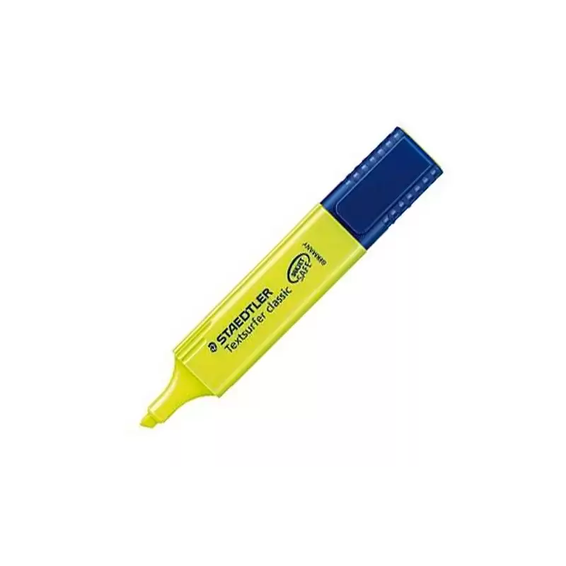 (364-1) STAEDTLER MARCADOR FLUORESCENTE TEXTSURFER CLASSIC AMARILLO