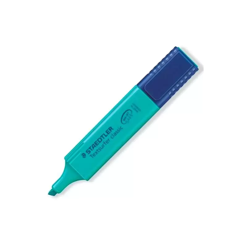 (364-35) STAEDTLER MARCADOR FLUORESCENTE TEXTSURFER CLASSIC TURQUESA