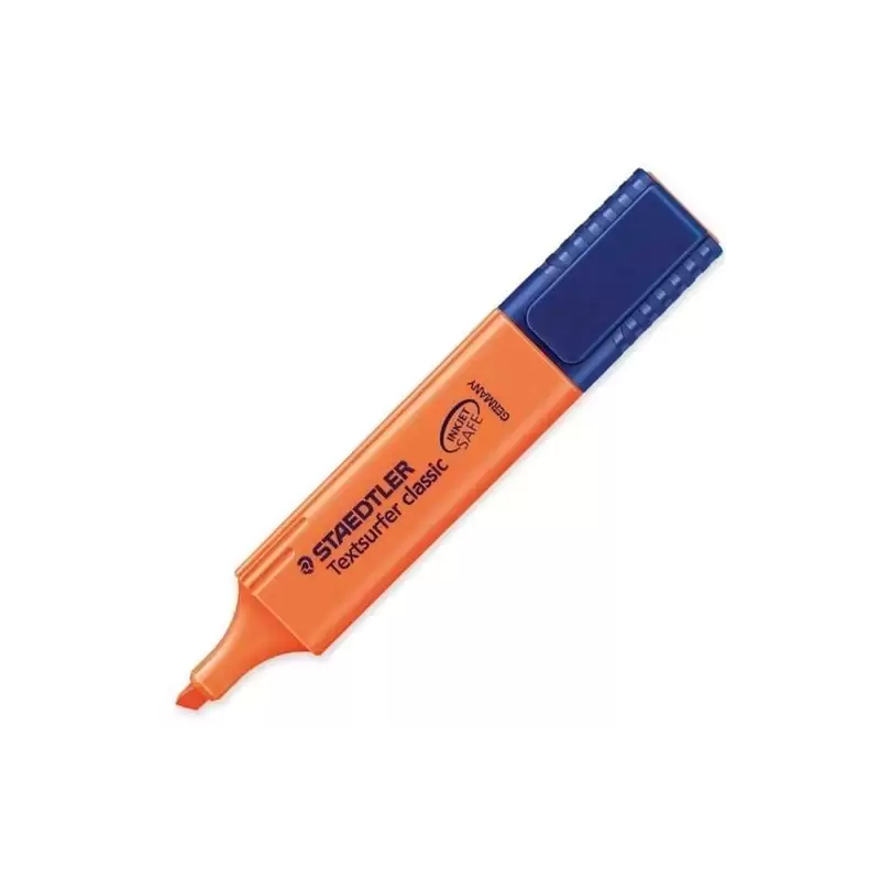 (364-4) STAEDTLER MARCADOR FLUORESCENTE TEXTSURFER CLASSIC NARANJA