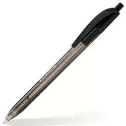 (4230 M-9) STAEDTLER BOLÍGRAFO RETRÁCTIL BALL 4230 M 1.0MM TRIANGULAR NEGRO CAJA 10 UD
