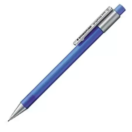 (777 05-33) STAEDTLER PORTAMINAS GRAPHITE 777 B 0.5 AZUL FROST