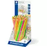 (128 64KP48) STAEDTLER LÁPICES DE COLORES TEXTSURFER DRY FLUORESCENTES SURTIDOS EXPOSITOR 48 UD