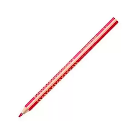 (1284-23) STAEDTLER LÁPICES DE COLORES JUMBO NORIS TRIANGULAR UNICOLOR ROSA