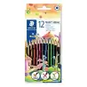 (185 C12) STAEDTLER LÁPIZ NORIS COLOUR WOPEX ECOLÓGICO ESTUCHE DE 12
