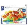 (2420 C36) STAEDTLER CERAS BLANDAS PASTELES AL ÓLEO 70MM COLORES SURTIDOS ESTUCHE 36 UD