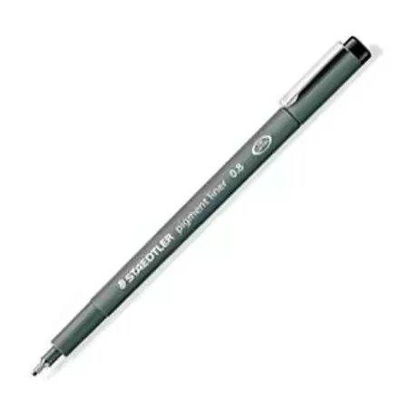 (308 005-9) STAEDTLER ROTULADOR CALIBRADO PIGMENT LINER 0.05MM NEGRO