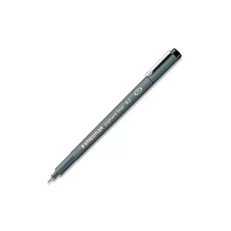 (308 02-9) STAEDTLER ROTULADOR CALIBRADO PIGMENT LINER 0.2MM NEGRO