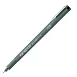 (308 05-9) STAEDTLER ROTULADOR CALIBRADO PIGMENT LINER 0.5MM NEGRO