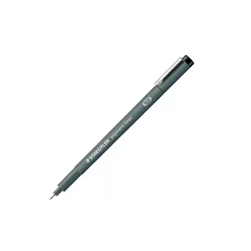 (308 08-9) STAEDTLER ROTULADOR CALIBRADO PIGMENT LINER 0.8MM NEGRO