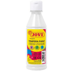 (50201) JOVI TÉMPERA LÍQUIDA BLANCO BOTELLA DE 250ML