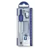 (550 60) STAEDTLER COMPÁS ESCOLAR NORIS 550 CON TUBO DE MINAS Y ADAPTADOR UNIVERSAL