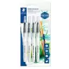 (949-SBK4-C) STAEDTLER PINCELES DE AGUA 949 CON PUNTAS DIFERENTES BLISTER 4UD