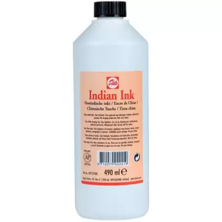 (44727000) TALENS TINTA CHINA FRASCO 490ML NEGRO