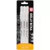 (BLXPGB3A) TALENS SAKURA BLISTER DE 3 BOLÍGRAFOS GELLY ROLL 05/08/10 GEL BRILLANTE BLANCO