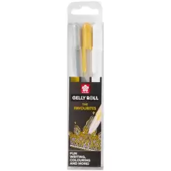 (POXPGBMIX3A) TALENS SAKURA ESTUCHE DE 3 BOLÍGRAFOS GELLY ROLL MIXED ORO/PLATA/BLANCO