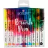 (11509007) TALENS ECOLINE ROTULADORES BRUSH PEN PUNTA PINCEL C/SURTIDOS ESTUCHE 10 UD