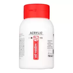 (3574105M) TALENS ART CREATION COLORES ACRÍLICO BOTE 750ML BLANCO DE TITANIO