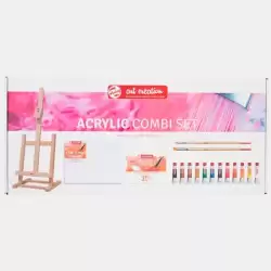 (9011713M) TALENS ART CREATION SET ACRÍLICO COMBI 12 TUBOS X 12ML COLORES SURTIDOS