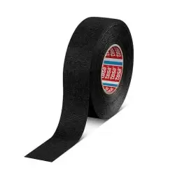 (51608) TESA CINTA ADHESIVA RESISTENTE PARA CABLEADO 19MM X 15M TEXTIL NEGRO