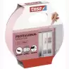 (56260-00001-02) TESA CINTA ADHESIVA DE ENMASCARAR PROFESSIONAL SENSITIVE PARA PINTOR ROLLO 25MX25MM ROSA