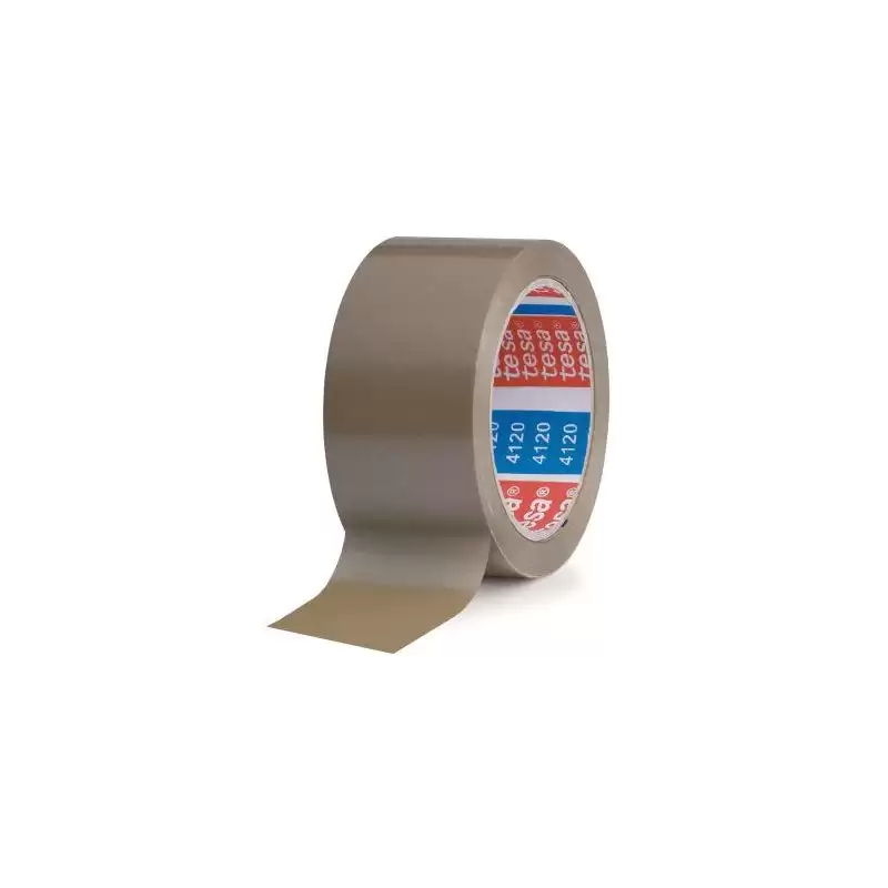 (04120-00042-00) TESA PRECINTO PVC STANDARD 66MX50MM MARRÓN