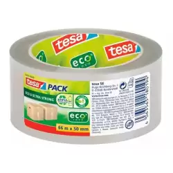 (58297-00000-00) TESA CINTA EMBALAJE TESAPACK ECO 50MM X 66M ULTRAFUERTE TRANSPARENTE