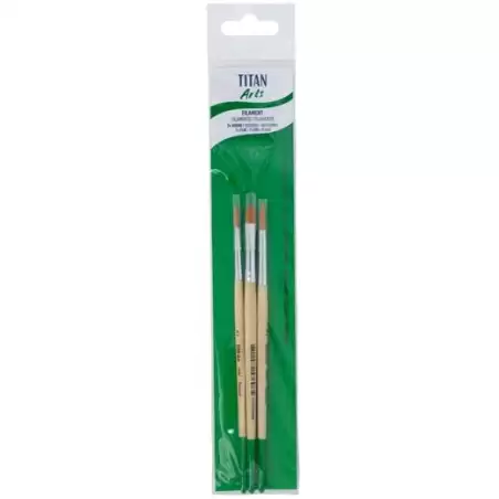 (129258134) TITAN ARTS SET DE PINCELES 81/4-6