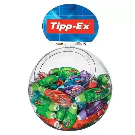 (8794321) TIPP-EX CINTA CORRECTORA TIPP-EX MICRO TAPE TWIST 5MMX8M EXPOSITOR 60 UD C/SURTIDOS