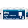 (101221) TORK PAPEL DE SECADO EXTRA MINI 2 CAPAS 214 SERVICIOS SACO DE 11 ROLLOS M1 BLANCO