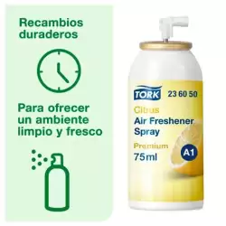 (21749) TORK AMBIENTADOR EN SPRAY 75ML CÍTRICO A1