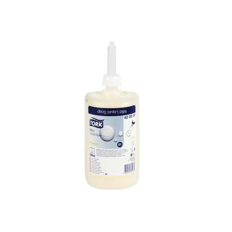 (420501) TORK JABÓN LIQUIDO SUAVE 1 LITRO